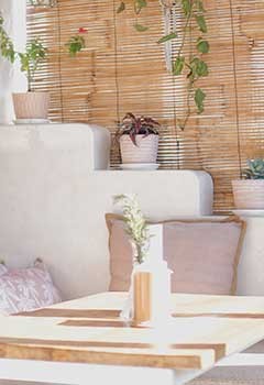 Bamboo Shades For Belmont Home